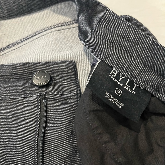 BYLT Basics Tech Denim Everyday Pant 2.0 Jeans - Brand New No Tags - Set of 3 - Picture 4 of 6